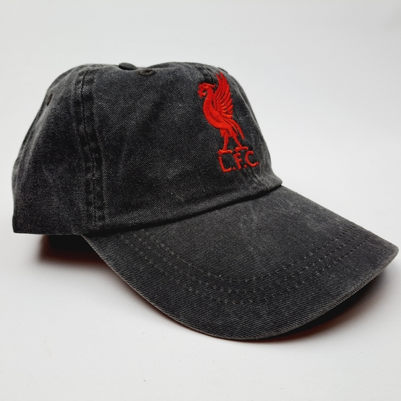 Liverpool Football Club L.F.C. Hat Dad Cap Relaxed Cotton Adjustable One Size - Picture 4 of 5